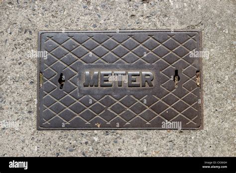 water meter cover plate replacement